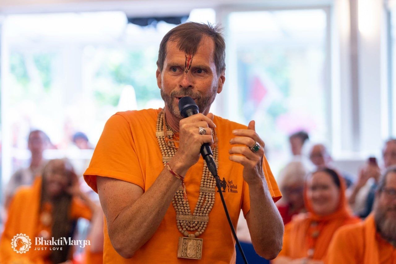 Abschiedsfeier für Madhavadas am 25. Juni / Farewell ceremony for Madhavadas 25th July